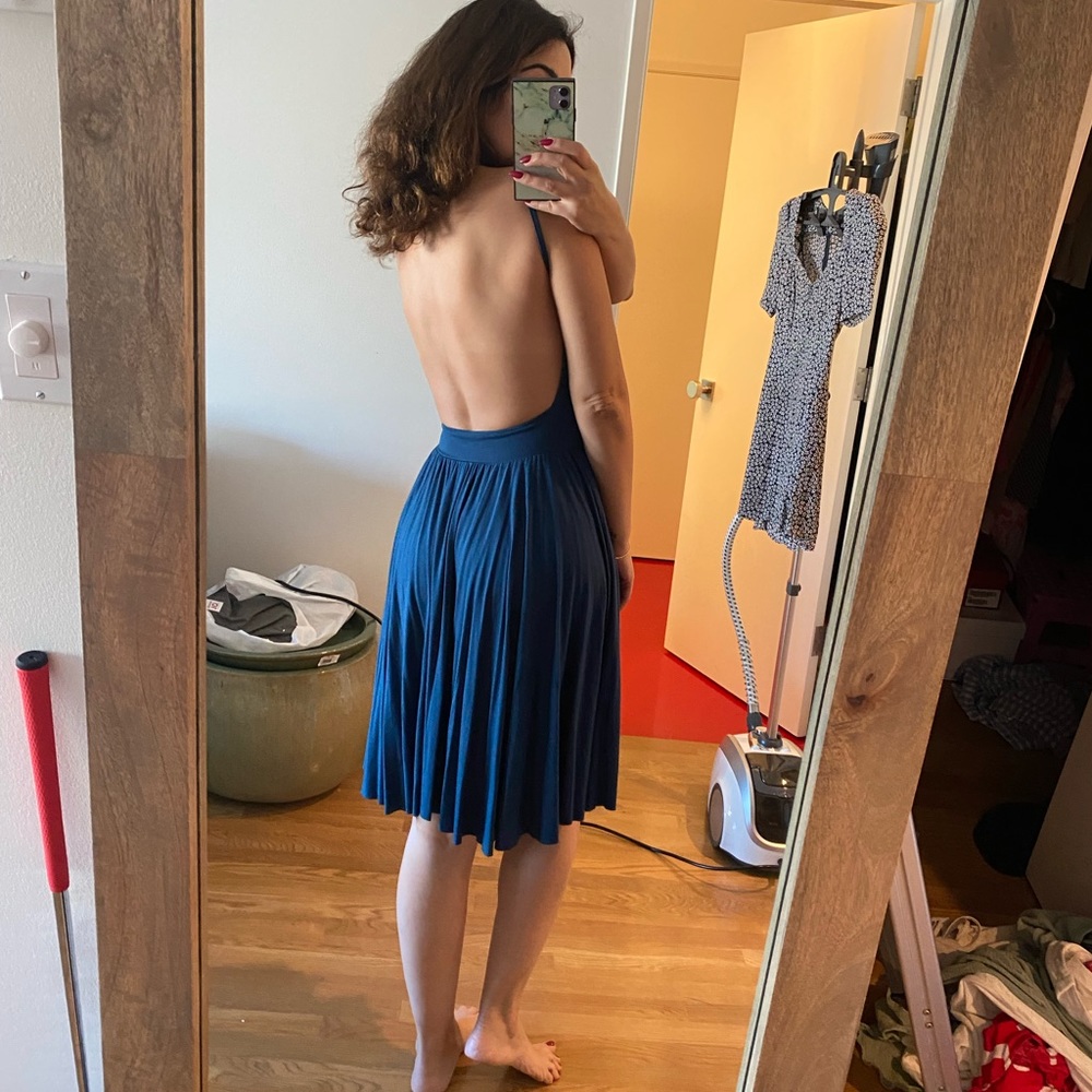 Rachel pally backless jersey dress
